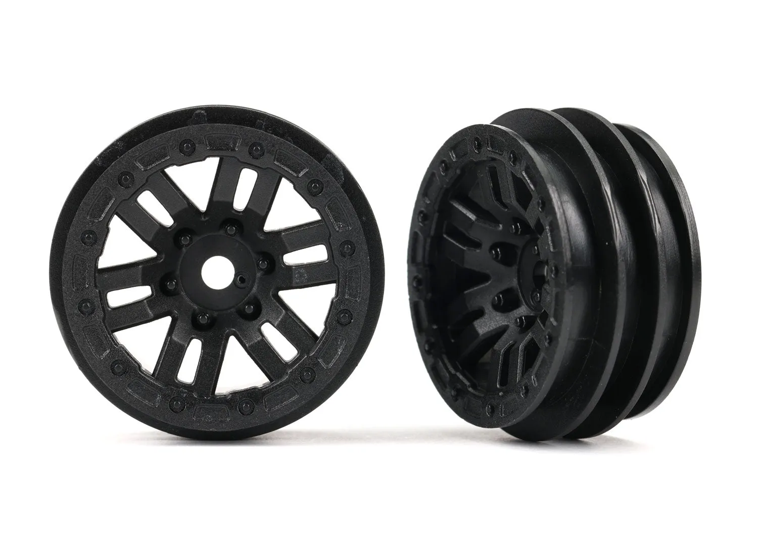 1.0" Wheels, Black