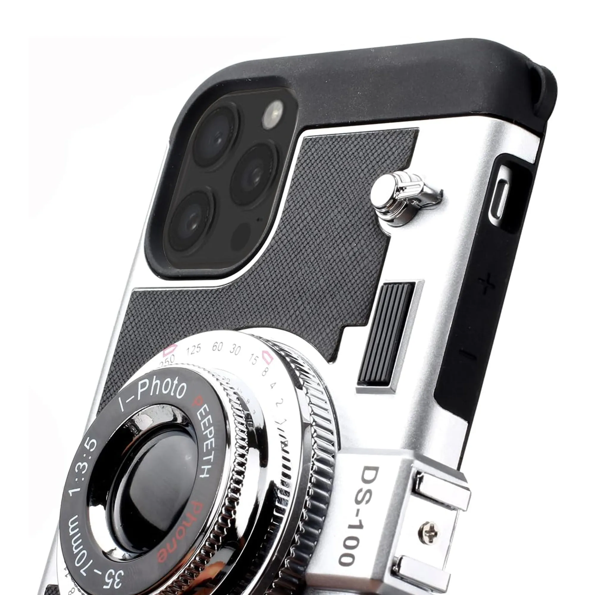 3D Camera lanyard Back Cover For Apple iPhone 15 Pro