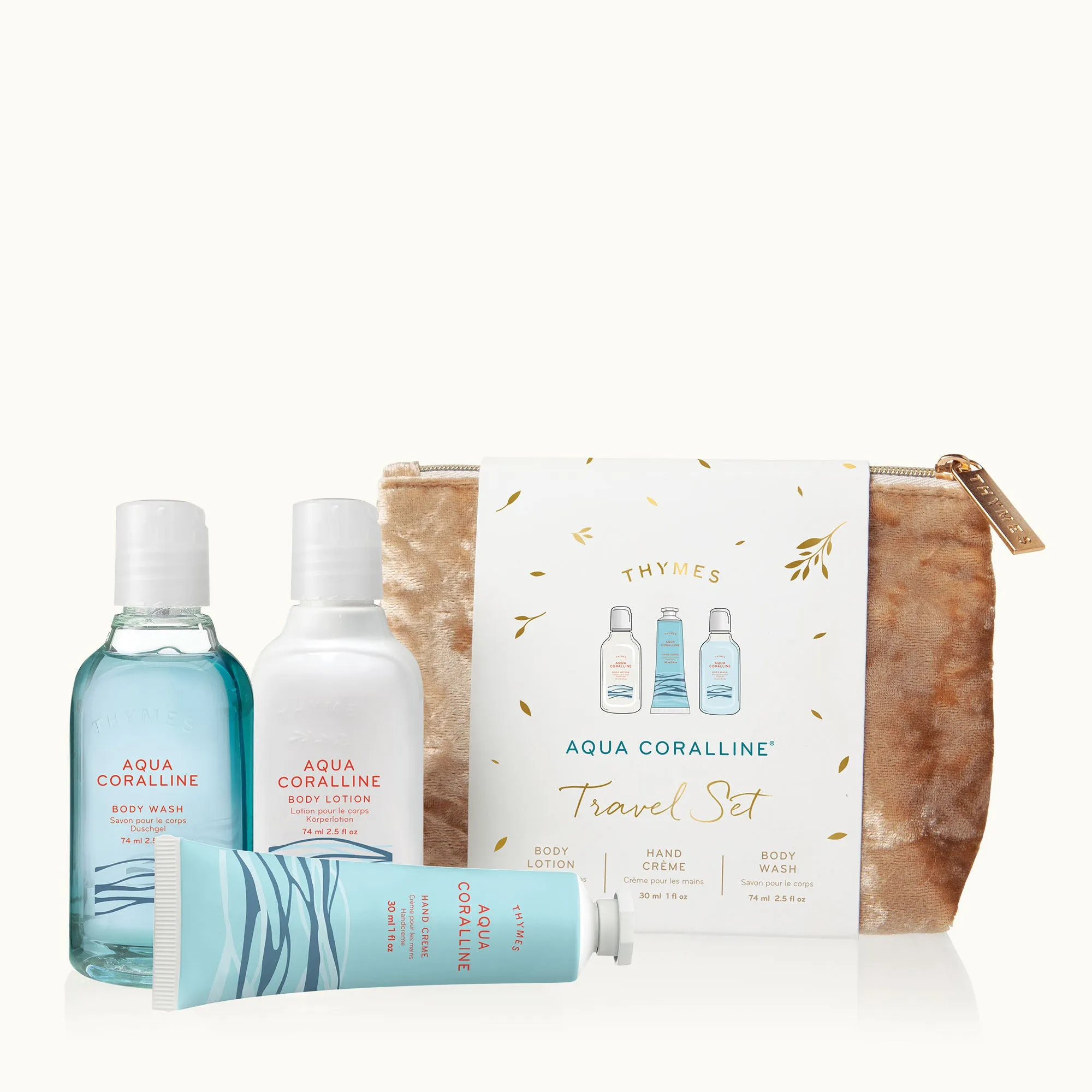 3pk Travel Set with Beauty Bag