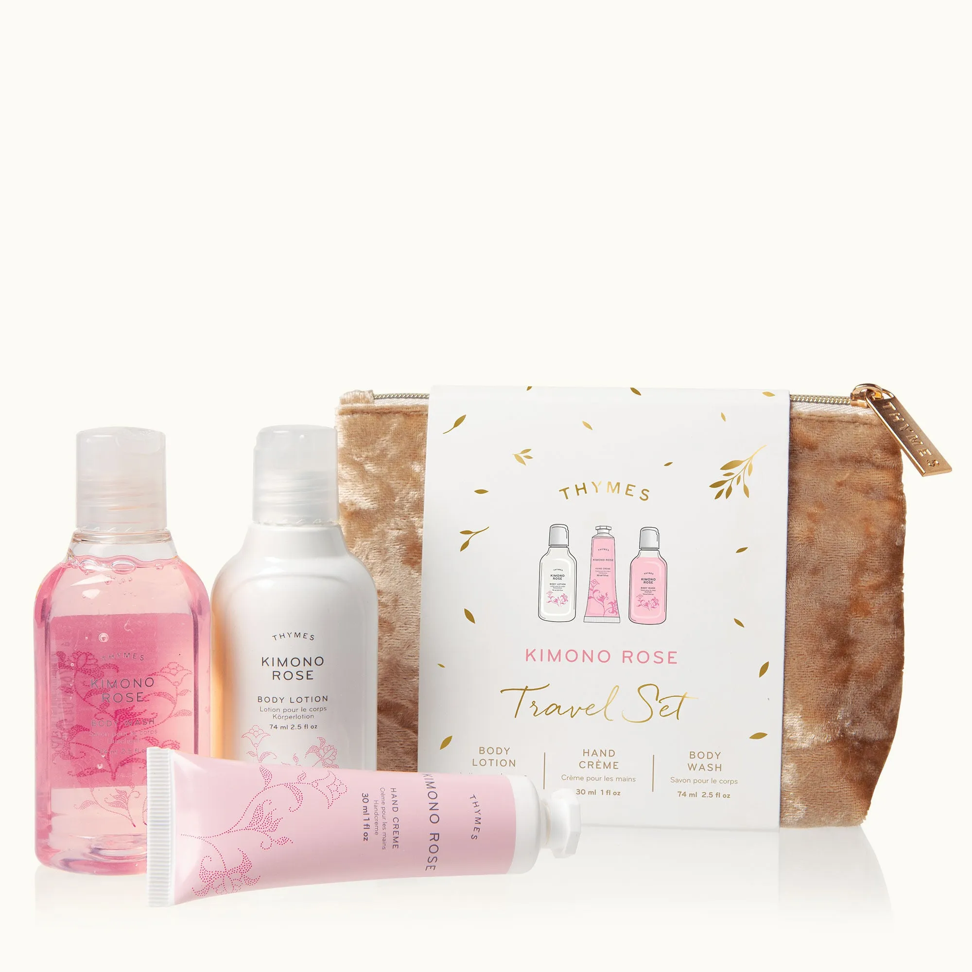 3pk Travel Set with Beauty Bag