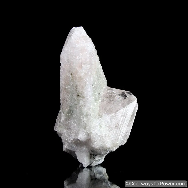 4.5" Danburite Pleiadian Starbrary  Druzy Manifester Crystal Synergy 12 Stone