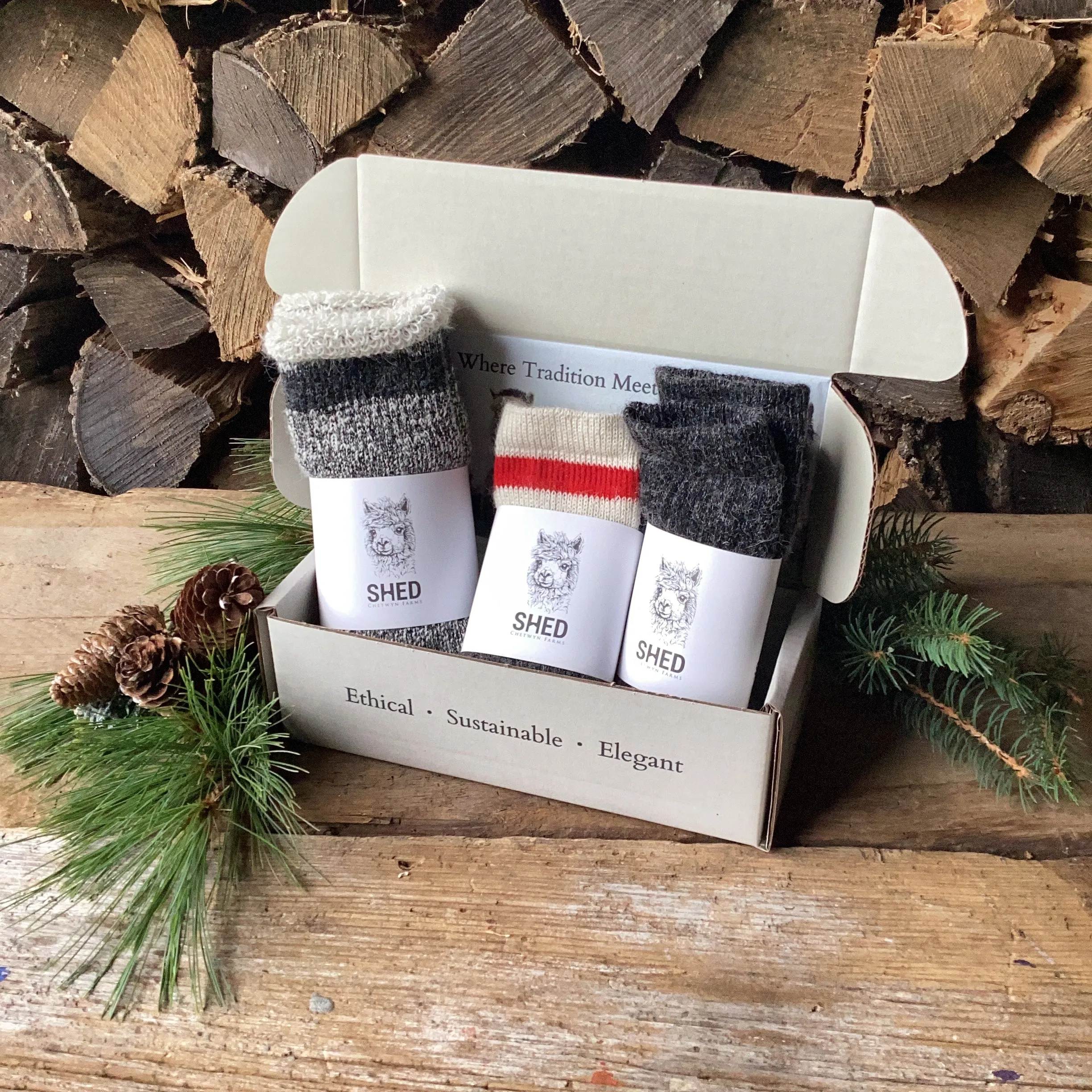 Alpaca Socks Gift Sets - Outdoor Enthusiast