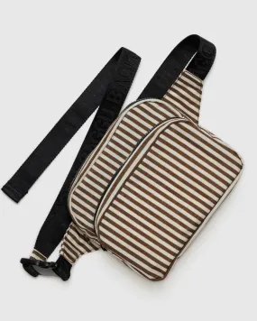 Baggu Fanny Pack - Brown Stripe