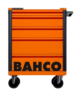 Bahco 1472K5 E72 5 Drawer Orange Mobile Roller Cabinet