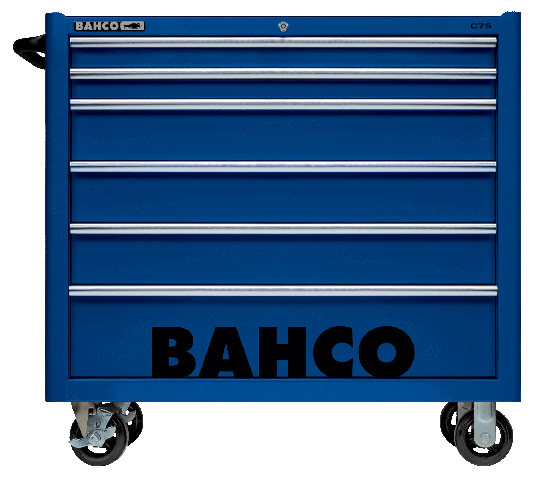 Bahco 1475KXL6BLUE C75 6 Drawer 40" Blue Classic Mobile Roller Cabinet