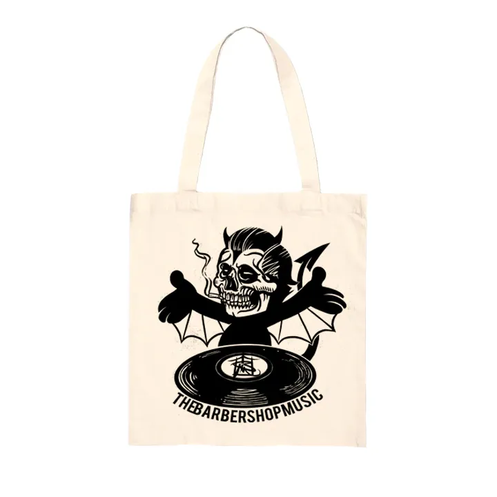 Barbershop Music Tote Bag