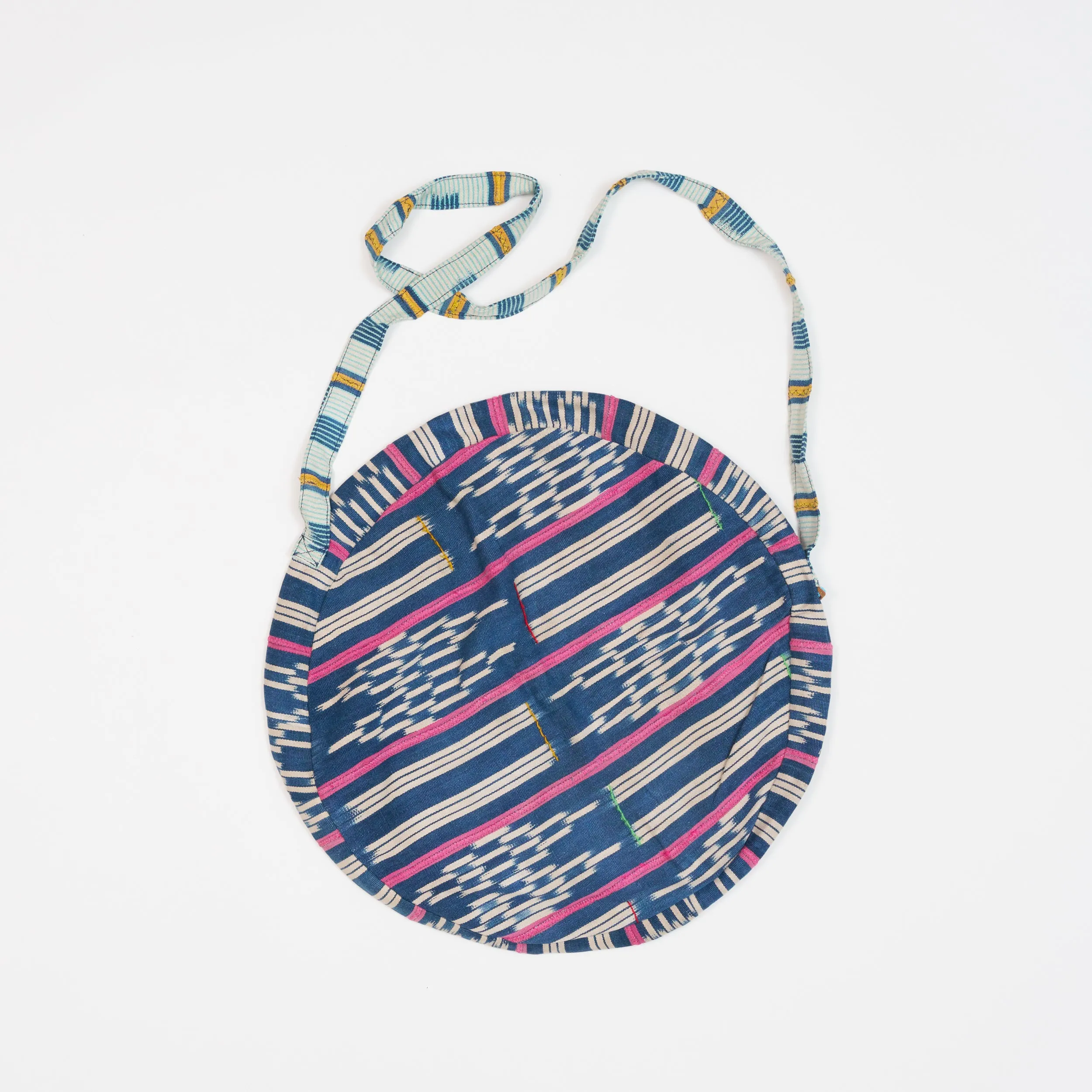 Baule Hat Bag - Pink Stripe