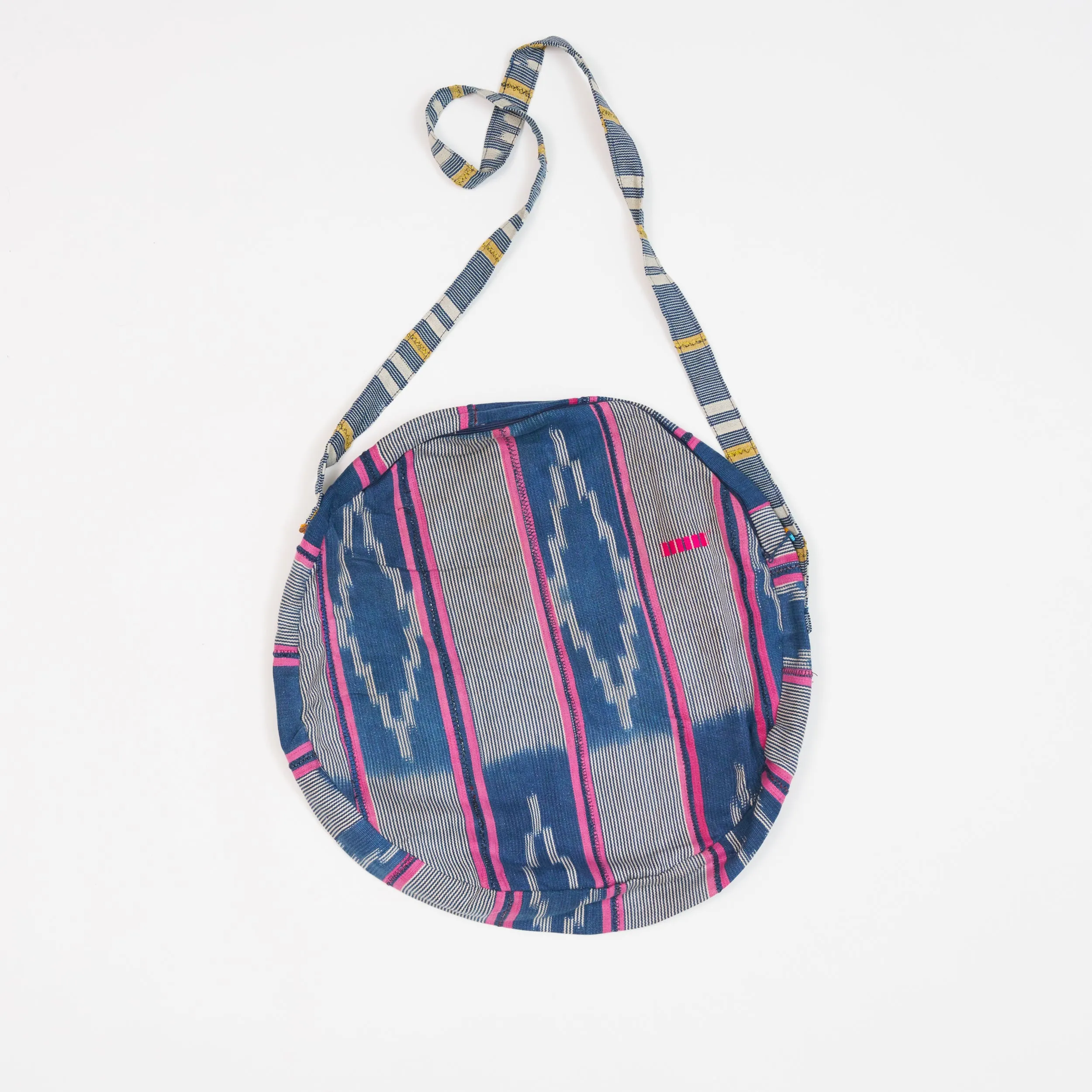 Baule Hat Bag - Pink Stripe