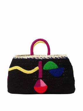 Besos medium basket bag