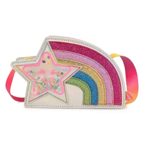 BILLIEBLUSH RAINBOW WITH GLITTER HANDBAG