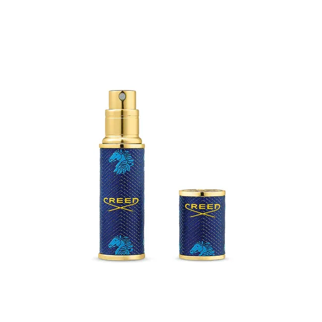 Blue Leather Atomizer