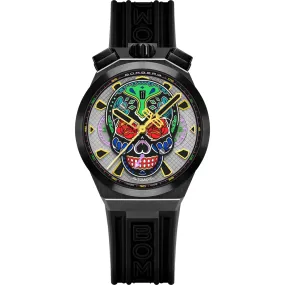 Bomberg Men's Bolt-68 Neo Calaveras Multicolour Watch BF44CHAPBA.04-5.12