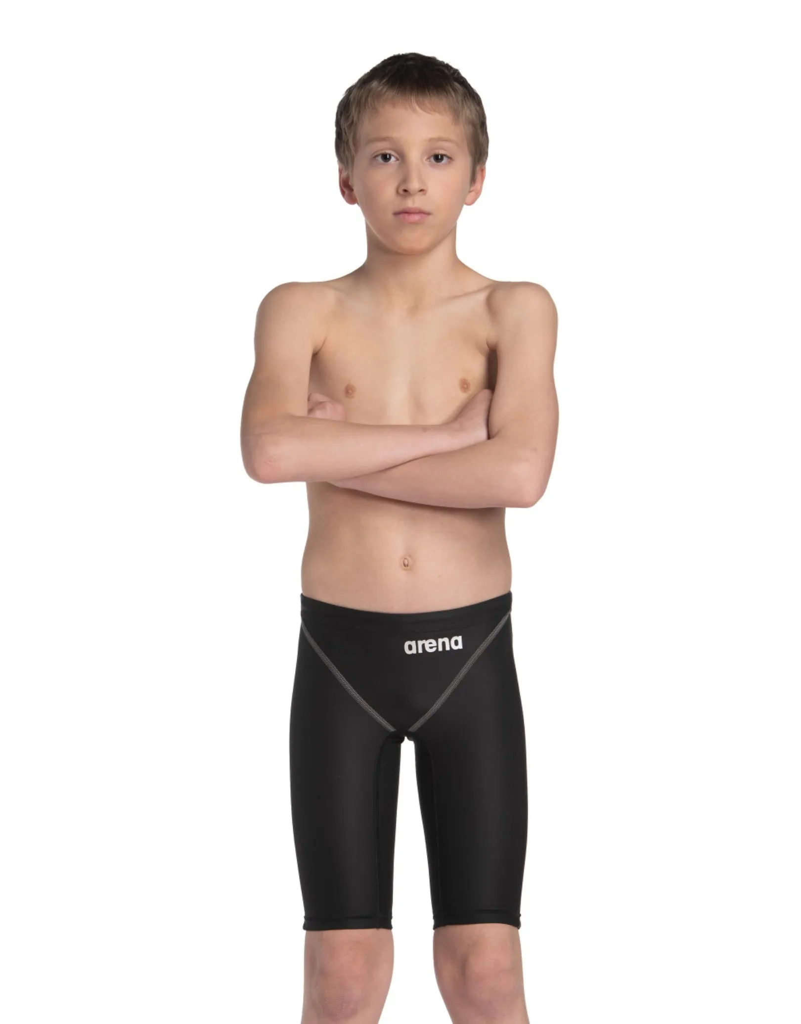 Boys Powerskin ST NEXT Jammer - Black