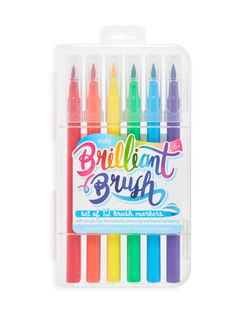 Brilliant Brush Markers