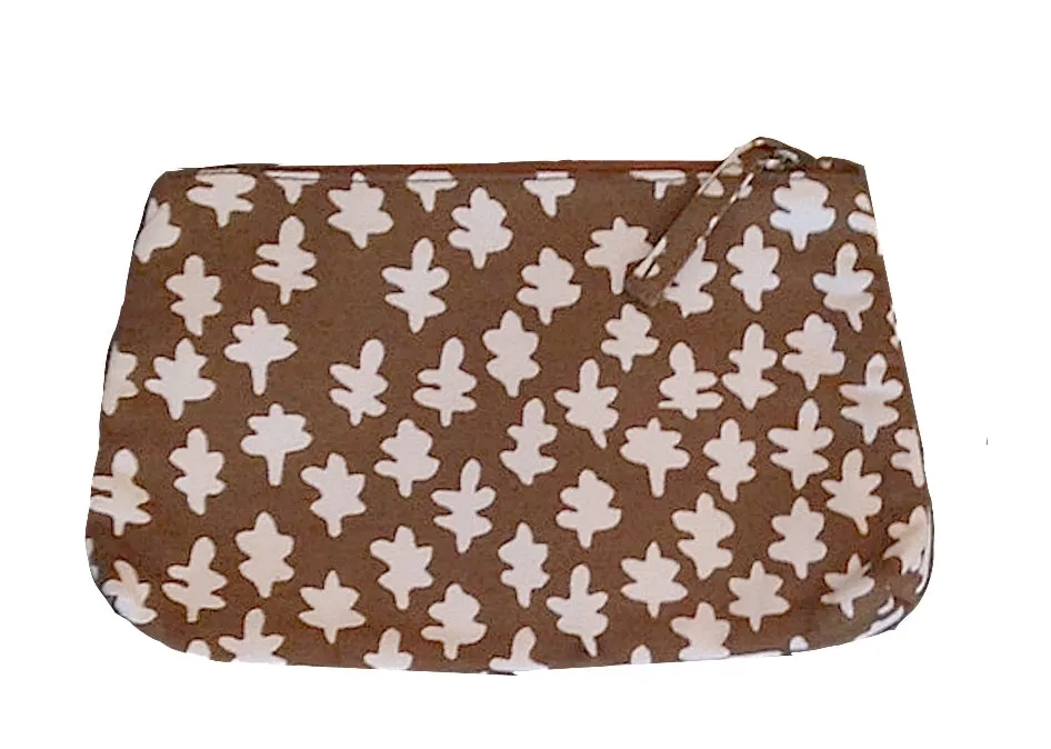 Brown Sprig Travel Bag