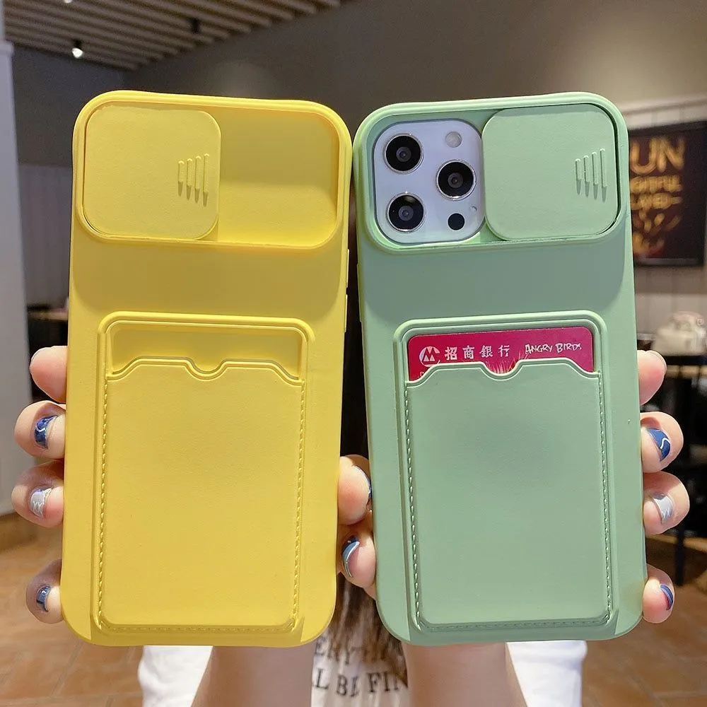 Card Bag Pattern iPhone Cute Phone Case For iPhone 13 12 11 Pro Max X XR XS Max 7 8 Plus (2)