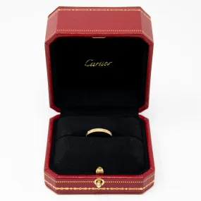 Cartier Gold Diamond Love Ring SM 52