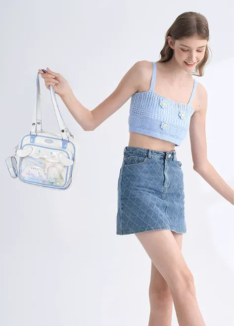 Cartoon Transparent Handbag