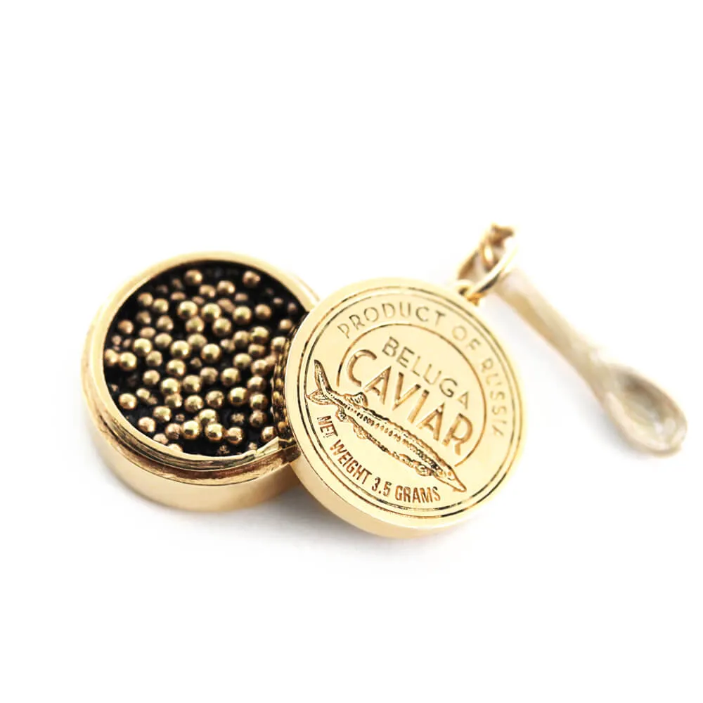 Caviar Charm Russia Solid Gold