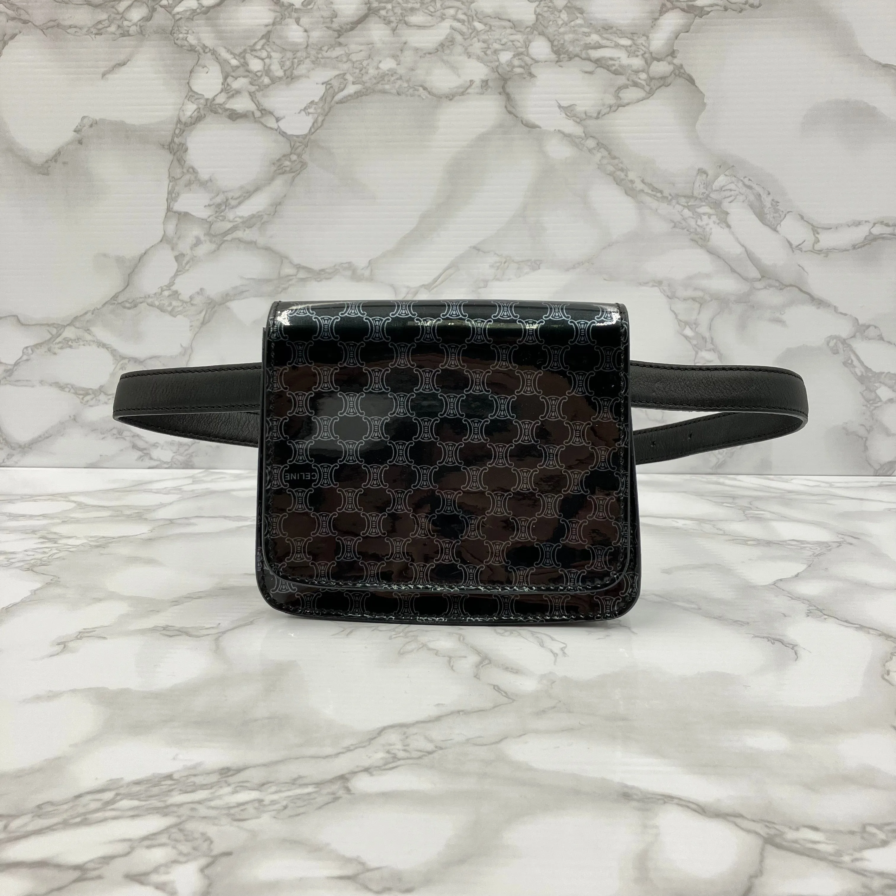 CELINE Macadam Waist Bag