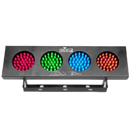 Chauvet DJ DJBANK Compact LED Bank Light with RGBA Colored Pods