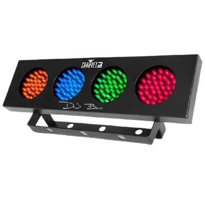 Chauvet DJ DJBANK Compact LED Bank Light with RGBA Colored Pods