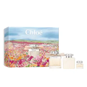 Chloe Signature Eau de Parfum Women's Perfume Spray Gift Set (75ml) with Body Lotion & 5ml EDP