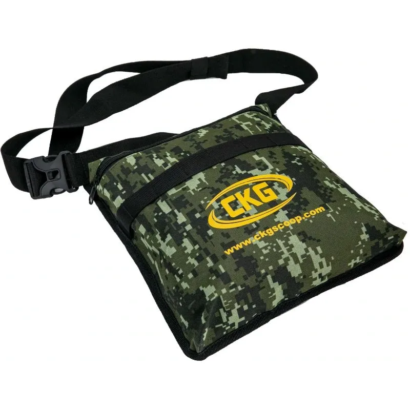 CKG METAL DETECTING POUCH BAG STORAGE CARRY WAIST CASE PORTABLE TREASURE HUNTING HOLDER - FINDS RECOVERY DIGGER POUCH WATERPROOF METAL DETECTOR ACCESSORIES