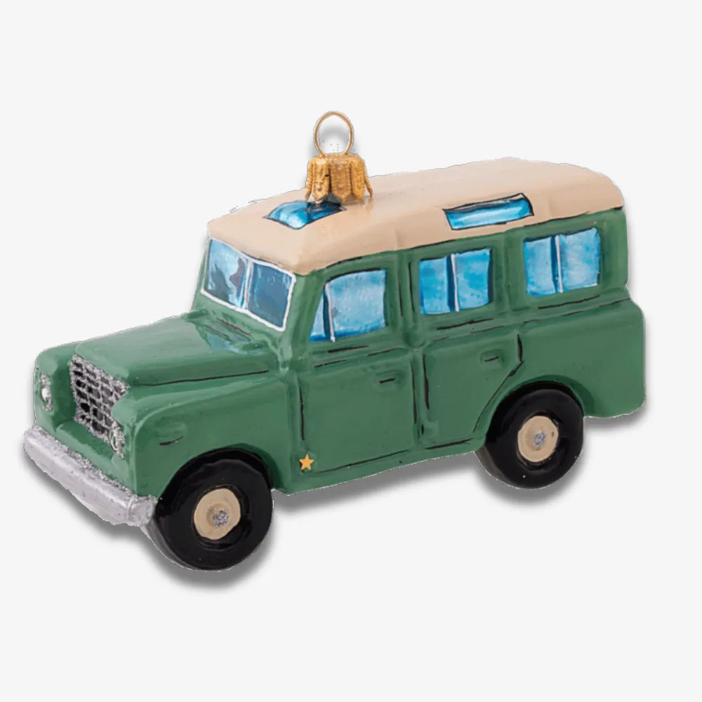 Classic Off-Road SUV Ornament