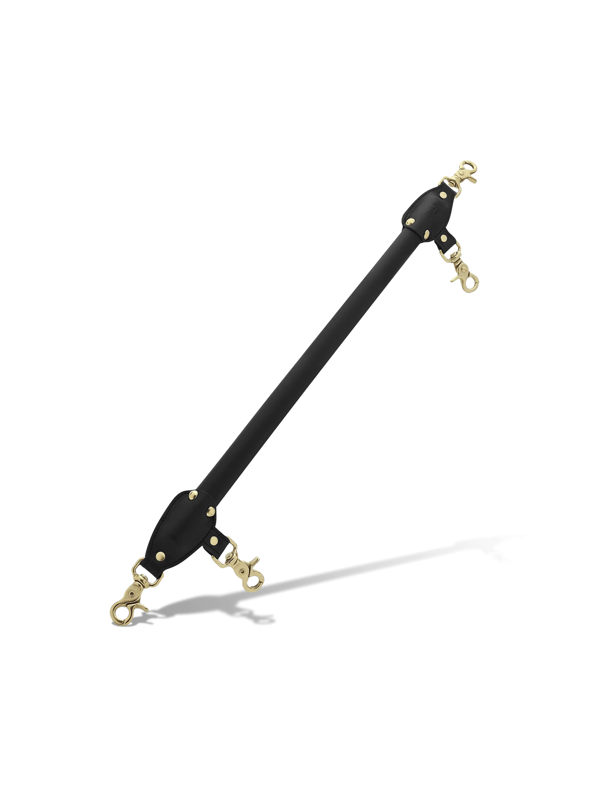 Coco de Mer Black Leather Spreader Bar