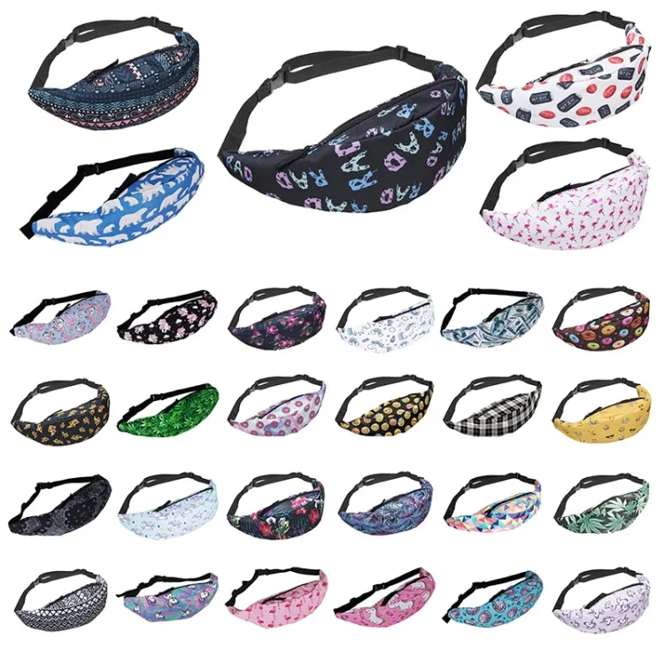 Colorful Waist Bag Fanny Packs Style Belt Bag Women Waist Pack Travelling Bag(yab918)