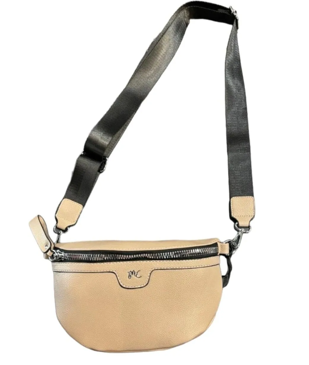 CROSS BODY TAUPE BAG