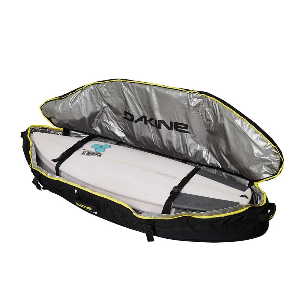 Dakine Carbon Regulator 7' World Traveler Triple Surfboard Bag - 10002308-7.0-TRIPLECARBON