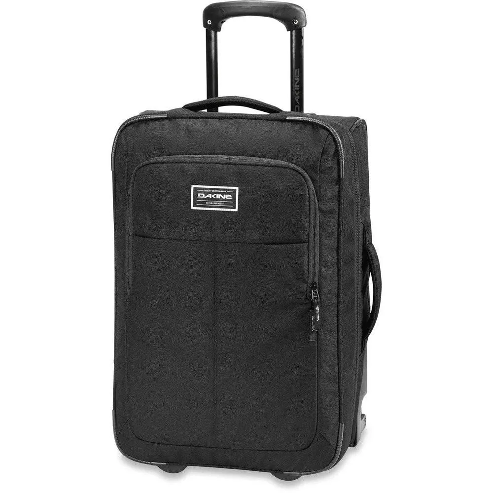 Dakine Unisex Black Carry On Roller 42L Luggage Bag - 10002923-BLACK