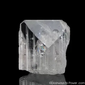 Danburite Crystal 'Higher Wisdom'  w/ Rainbows