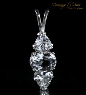 Danburite Gemstone Crystal Pendant