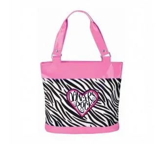 Danshuz B522 Dancer's Rock Zebra Tote