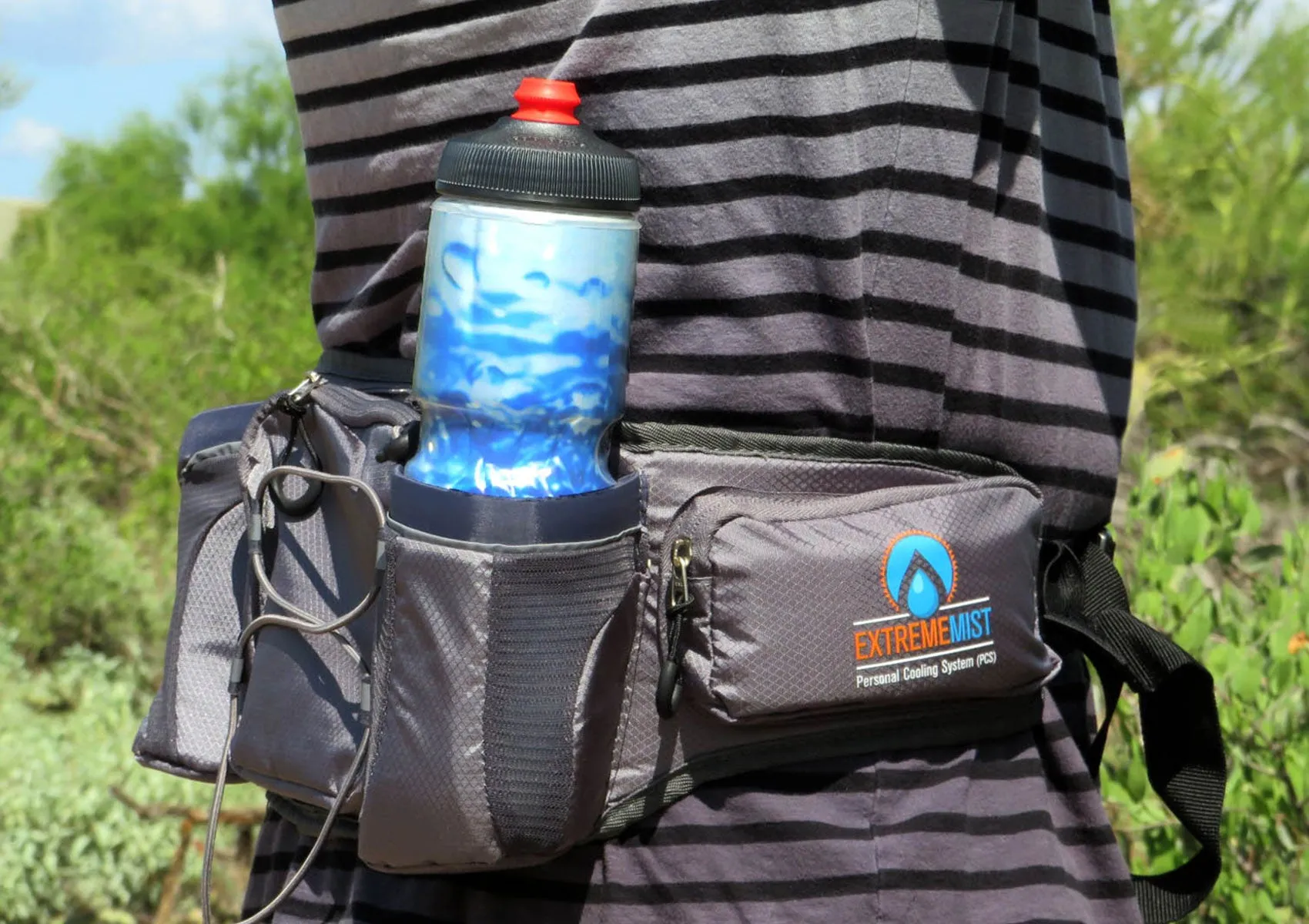 Detachable Dual Holster Hydration Waist Pack