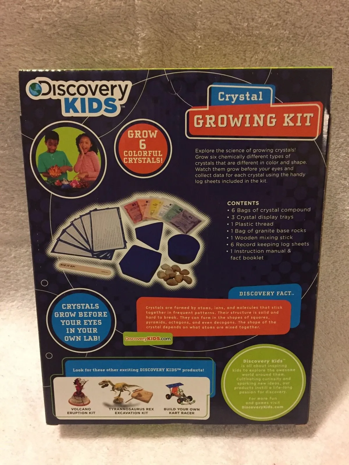 Discovery Kids Crystal Growing Kit