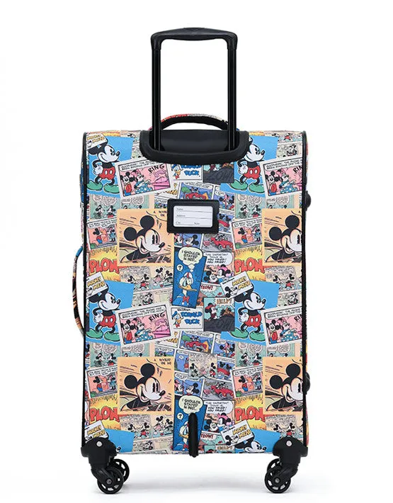 Disney - Dis022 Comic 25in Medium 4 Wheel Soft Suitcase