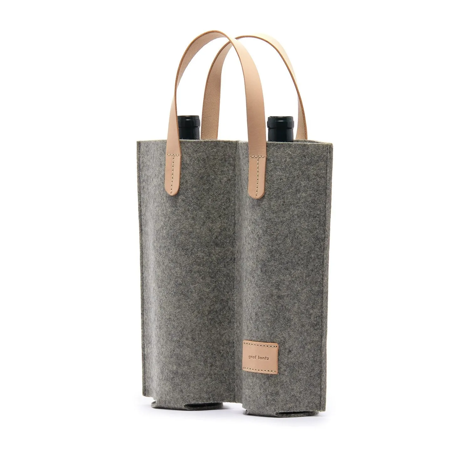 Duo Felt Wine Carrier