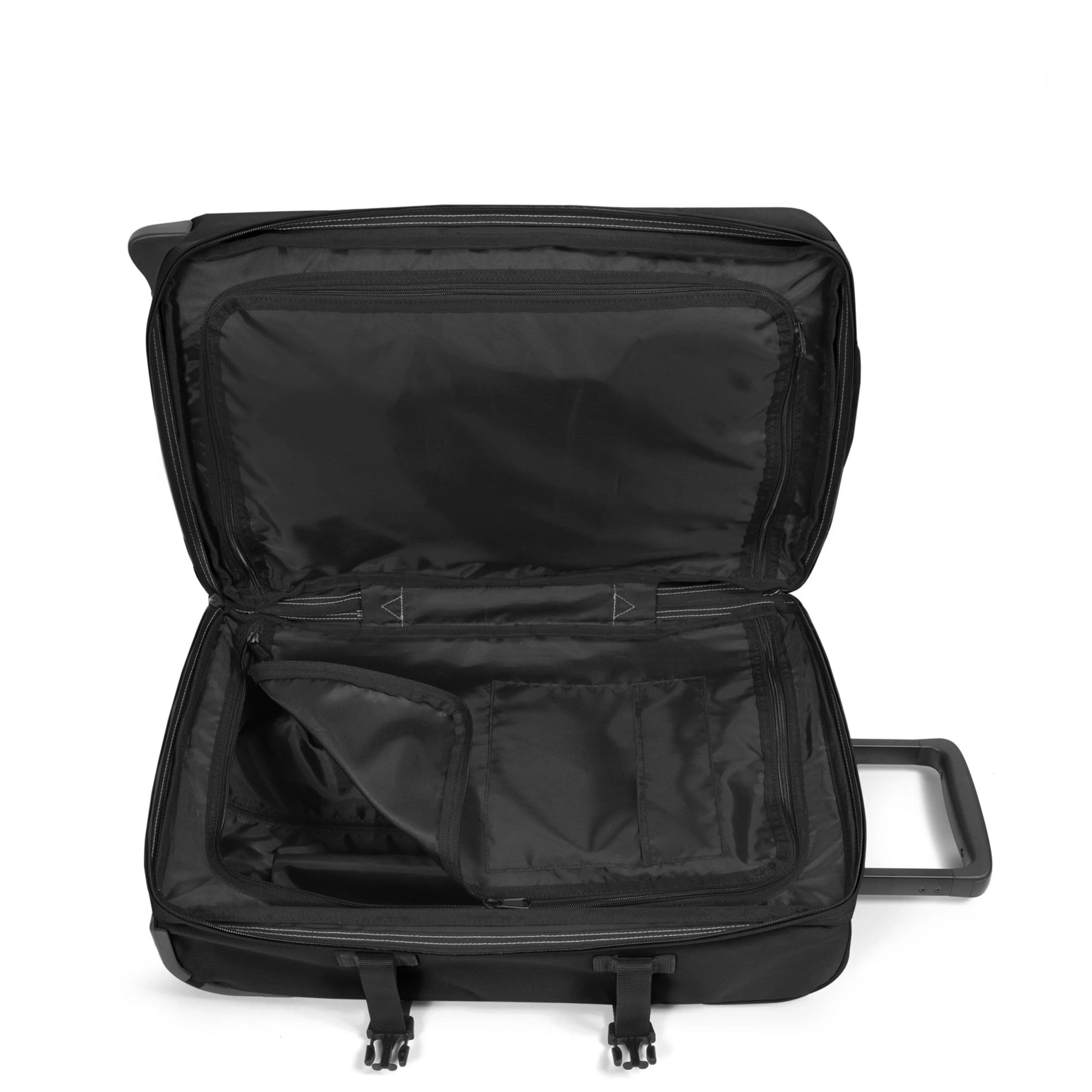 Eastpak Tranverz S Black Cabin Sized Wheeled Luggage - EK00061L0081