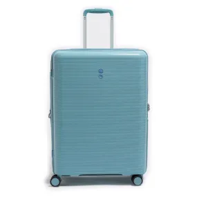 Echolac Forza 75cm Hardcase Expandable 4 Double Wheel Cabin Luggage Trolley Coastal Blue - PW005 28 Coastal Blue