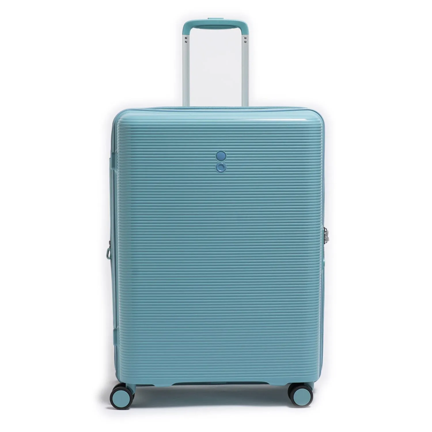 Echolac Forza 75cm Hardcase Expandable 4 Double Wheel Cabin Luggage Trolley Coastal Blue - PW005 28 Coastal Blue