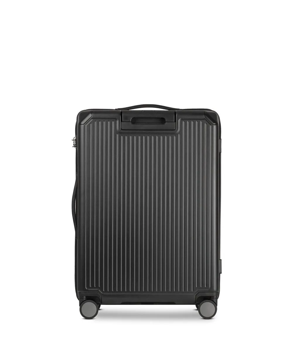 Echolac Shogun 24" 4 Double Wheel Check-In Luggage Trolley Black - PC148 24 Black