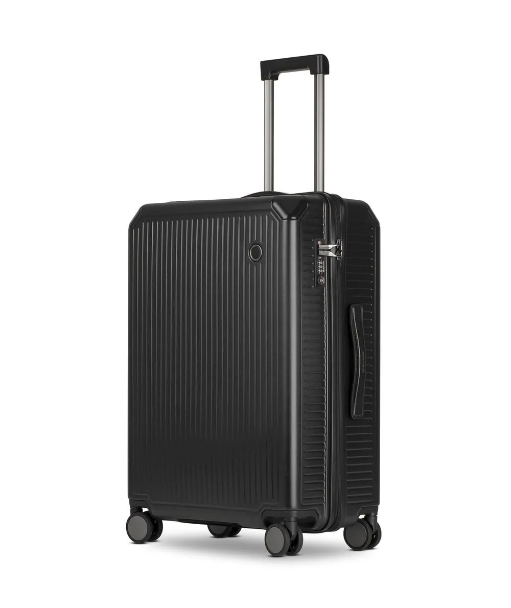 Echolac Shogun 24" 4 Double Wheel Check-In Luggage Trolley Black - PC148 24 Black