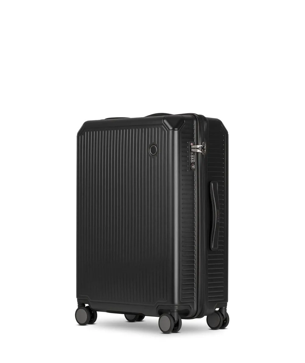 Echolac Shogun 24" 4 Double Wheel Check-In Luggage Trolley Black - PC148 24 Black