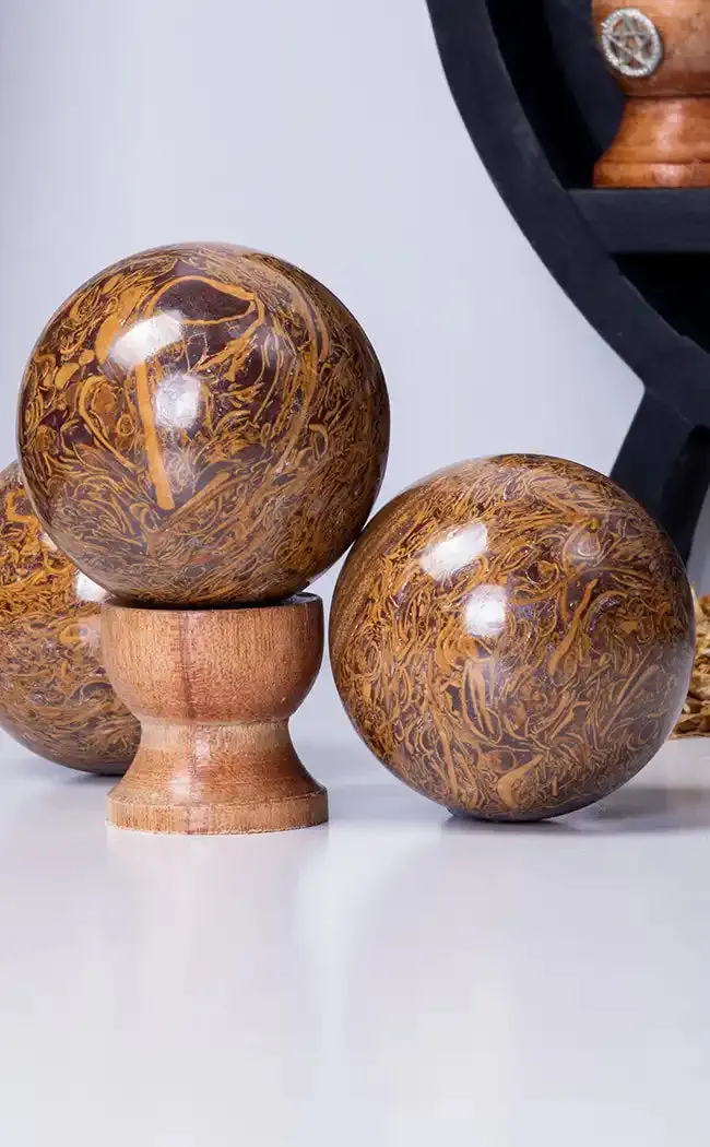 Elephant Skin Jasper | Miriam Stone Spheres