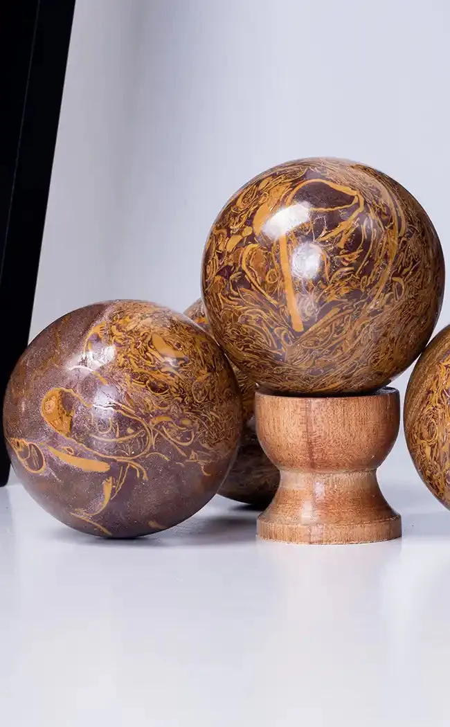 Elephant Skin Jasper | Miriam Stone Spheres