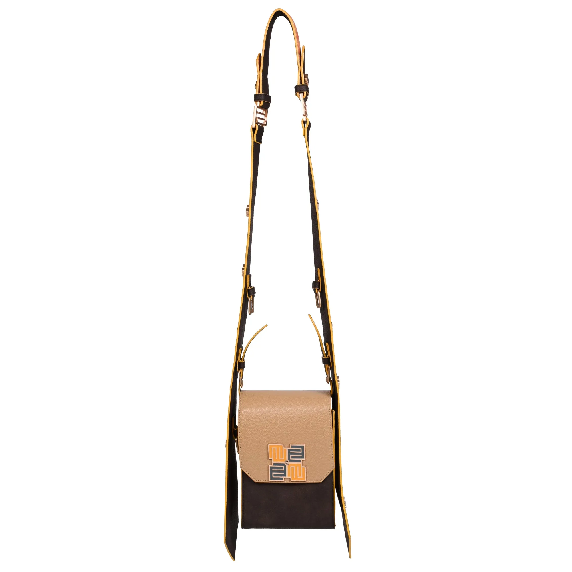 EUME Mocha Satchel Bag